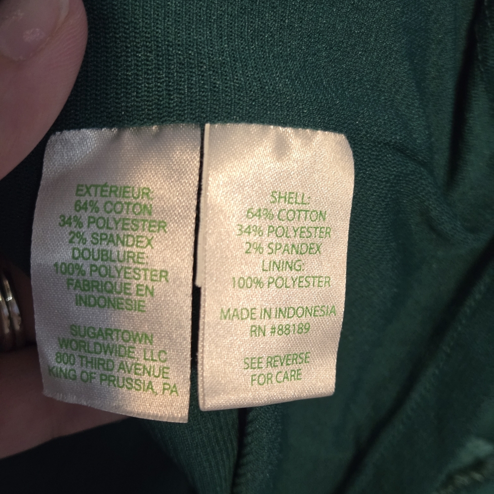 Lilly Pulitzer Green Textured Puff Sleeve Dress - Picture 4 of 8